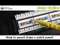 (HD) Video - How to Punch Down a Patch Panel | DIY Instructions