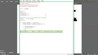 How To Create a Heads or Tails Programming Using Python - Fedorae Education