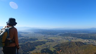 錦秋の権現堂山稜線歩き