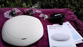 Zyxel NWA1123-AC High Density WiFi Access Point - Inside the Box - GADGET EXPLAINED (No Commentary)