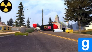 Garry's mod : Nukes and bombs Test (Gm_Rudmerge)!!!