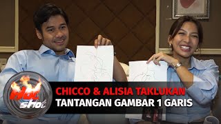 Chicco Jerikho dan Alisia Rininta Taklukan Tantangan Gambar 1 Garis | Hot Shot