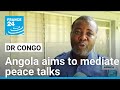 Angola aims to mediate peace talks between DR Congo and M23 rebels • FRANCE 24 English