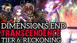 DFFOO [GL]: Dimension's End: Transcendence, Tier 6, Reckoning - Jecht, Maria, Auron