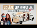 DISEÑAR una FURGONETA CAMPER 🚐 CONSEJOS, IDEAS Y TUTORIAL 3D │ Nueva distribución #Camperizacion 3