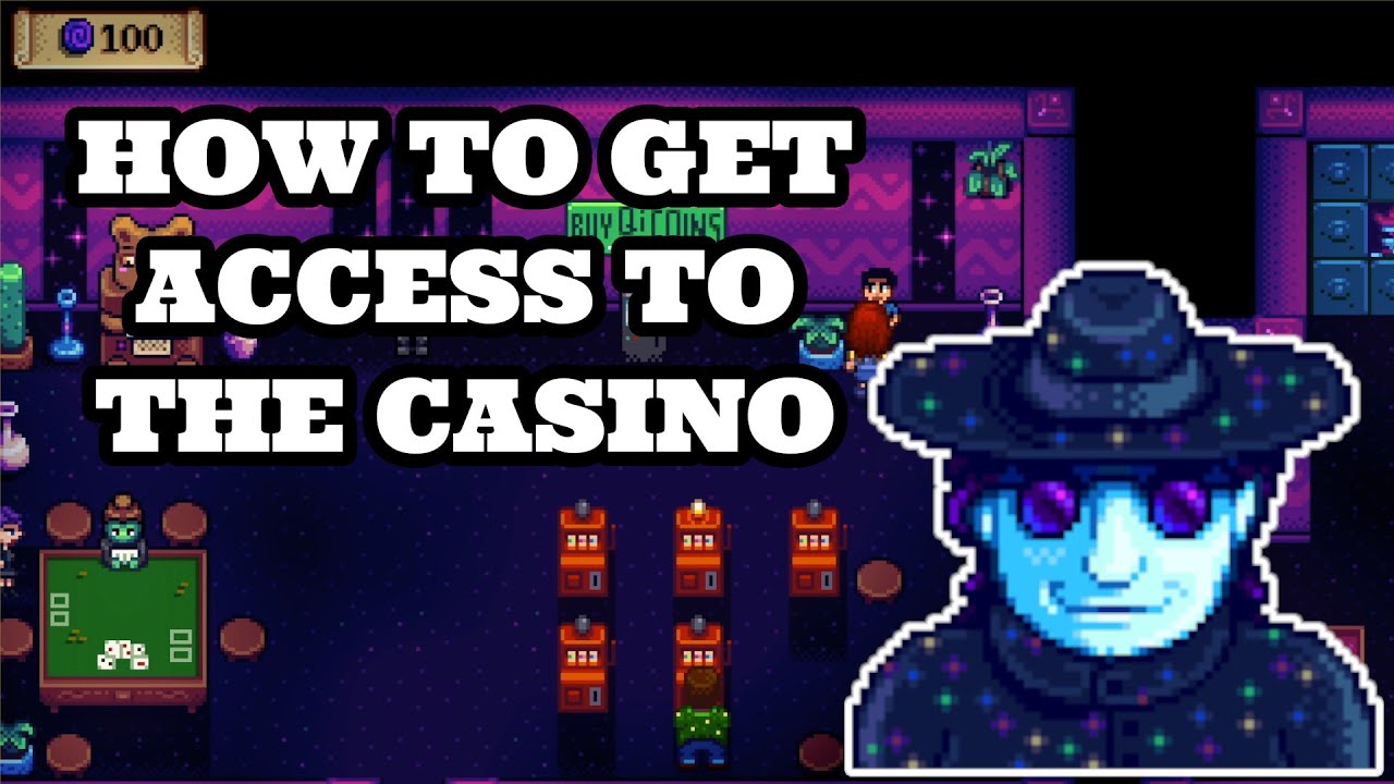 Stardew Valley Casino | How To Unlock The Casino - YouTube