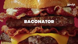 You had me at bacon! Wendy's new Baconator Range!
