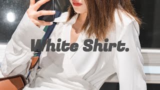 (eng) 12件白衬衫测评 | 从15美金到310美金 | 如何选对白衬衫 | Uniqlo | ZARA | Toteme | Theory | Muji | COS | 白衬衫怎么选才显瘦