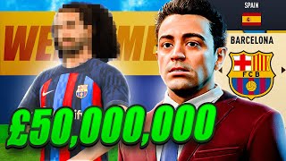 I SIGNED HIM FOR $50,000,000!!🤑 - FIFA 23 Barcelona Career Mode EP2