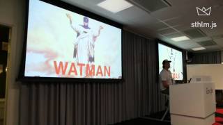 Functional Reactive Programming with Js by Christian Landgren ● sthlm.js meetup #41 at Google