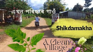 চিকদামাখা পশ্চিম কাৰ্বি আংলংৰ এখন পৰিস্কাৰ গাওঁ