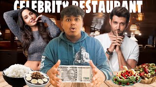 Spending Only ₹500 at a Celebrity-Owned Restaurant 🍽️ | ft. @hrxbrand  | Part -2