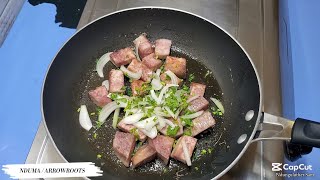 Pan fried Arrowroots || You can't have enough of these Nduma || Nduma Recipe for Breakfast