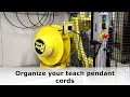 teach pendant cable reel for fanuc abb and motoman robots