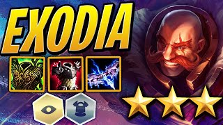 EXODIA BRAUM: PERFECT UNKILLABLE BUILD! | Teamfight Tactics set 2 | TFT | LoL Auto Chess