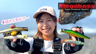 大人気メガバスルアー！プロの解説付きで使ってみた❗️初めてのルアーでも魚が釣れた🐟