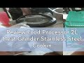 Review Food Processor 2L Meat Grinder Stainless Steel Cooking Machine Multi Purpose Cutter Food Cho