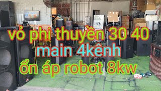 vỏ phi thuyền 30 40 đôi. main 4kenh. ổn áp robot 8kw LH 0397032422