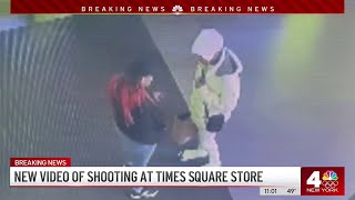 Surveillance video shows shooting at Times Square store | NBC New York