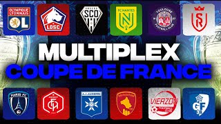 🔴 MULTIPLEX COUPE DE FRANCE | LYON-LILLE / ANGERS-NANTES /TFC-REIMS/AUXERRE-RODEZ/PARIS FC-ANNECY...