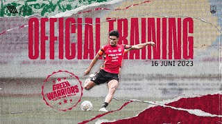 Official Training: PERSIS vs Jeonbuk Hyudai | 16 Juni 2023