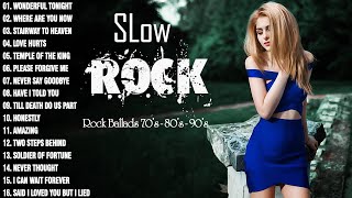 Slow Rock Love Songs of The 70s, 80s, 90s  Nonstop Slow Rock Love Songs Ever