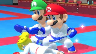 Mario & Sonic at the Olympic Games Tokyo 2020 - Karate All Characters Gameplay