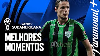 AMÉRICA-MG 4 x 1 PEÑAROL - MELHORES MOMENTOS | CONMEBOL SUDAMERICANA 2023