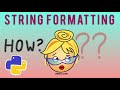 #8 PYTHON TUTORIAL FOR ABSOLUTE BEGINNERS | STRING FORMATTING - F' Strings , Strings & Indexes etc..