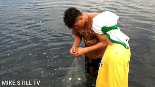 NET FISHING / sa maliit na fishpan