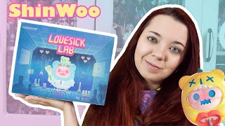 Я влюбилась в призрачного мишку) Распаковка ShinWoo Lovesick Lab | Finding Unicorn | Unboxing