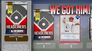 98 OVR Signature Series Jim Edmonds|Moments Extreme Caution Set Pack Opening|MLB The Show 19|