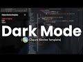 Dark theme toggle with Tailwind CSS and AlpineJS (Clojure Service Template)