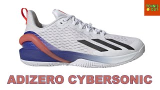 👟 adidas ADIZERO CYBERSONIC Tennis Shoe First Look 👀