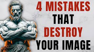 4 HABITS THAT DESTROY YOUR RESPECT | Stoicism | Stoic Wisdom