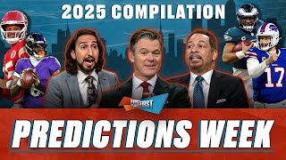 Nick, Brou, Wildes, and Parkins predict SB LX champs, Division Winners, NFL MVP | FIRST THINGS FIRST