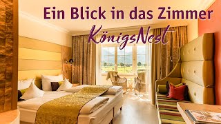 Das Rübezahl - Deluxe-Zimmer KönigsNest - Königlich-Alpines Designhotel bei Neuschwanstein im Allgäu