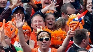 Party time in party town as Dutch celebrate new king