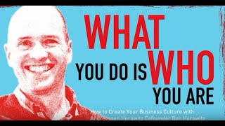 CHM Live | What You Do Is Who You Are: How to Create Your Business Culture