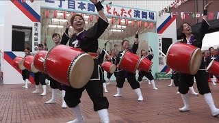 博多どんたく2017琉球國祭り太鼓　午後の部