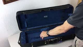 Jakob Winter Wooden Viola Case, Demonstration