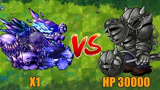 PVZ 1 Fusion Challenge!! 1 Plants Fusion VS 40000 Obsidian Gargantuar - Who Will Win?