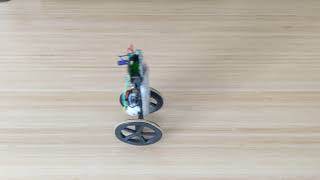 DC motor balancing robot