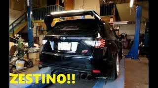 ZESTINO TIRES FOR MY STI !! || My Sideskirt Fell Off...