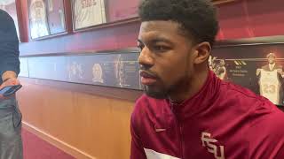 FSU forward Osborne talks about staying focused down stretch