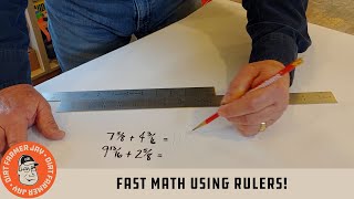 Fast Math Using Rulers!