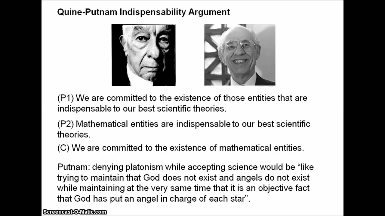 Philosophy Of Mathematics Platonism Youtube