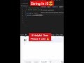 What is string |string in javascript | javascript interview question #shorts #javascript #coding