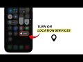 How to Turn On Location Services on iPhone?