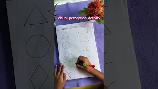 Visual perception Activity for kids| Improve focus and concentration|#earlychildhoodeducation